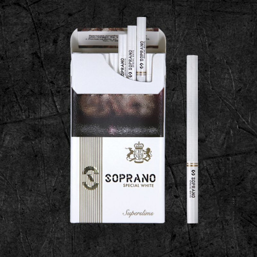 Сигареты Soprano Special White Super Slims (Сопрано Специал Вайт Супер Слимс)